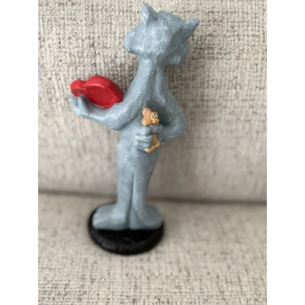 Vintage 1993 Cast Art Cat Mouse Figurine